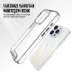 Bix iPhone 14 Plus / 15 Plus Nebula Aqua Transparan Ultra Şeffaf Kılıf Çizilmeye Dayanıklı Tam Kapsamlı Koruma