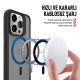 Bix iPhone 14 Pro Max Carbon Fiber Force MagSafe Kılıf Anti-Şok Teknolojili Kamera ve Ekran Korumalı