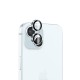 Bix iPhone 15 / 15 Plus Lens Koruyucu Kamera Lensi 9H Gerçek Cam Crystal AR+AF Mavi