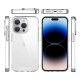 Bix iPhone 15 Pro Max Nebula Aqua Transparan Ultra Şeffaf Kılıf Çizilmeye Dayanıklı Tam Kapsamlı Koruma