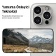 Bix iPhone 16 / 16 Plus Safir Lens Koruyucu 3D Kamera Camı 9H Premium Lens Kapağı Pembe