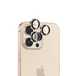 Bix iPhone 16 Pro / 16 Pro Max Lens Koruyucu Kamera Lensi 9H Gerçek Cam Crystal AR+AF Desert Titanyum Bix iPhone 16 Pro / 16 Pro Max Lens Koruyucu Kamera Lensi 9H Gerçek Cam Crystal AR+AF Desert Titanyum