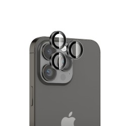 Bix iPhone 16 Pro / 16 Pro Max Lens Koruyucu Kamera Lensi 9H Gerçek Cam Crystal AR+AF Uzay Siyahı Bix iPhone 16 Pro / 16 Pro Max Lens Koruyucu Kamera Lensi 9H Gerçek Cam Crystal AR+AF Uzay Siyahı