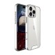 Bix iPhone 16 Pro Max Nebula Aqua Transparan Ultra Şeffaf Kılıf Çizilmeye Dayanıklı Tam Kapsamlı Koruma