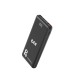 Bix PB101-PD 18W Üç Çıkışlı PD QC 3.0 10000 mAh Powerbank Siyah