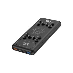 Bix PB103 10000 mAh Vantuzlu Kablosuz LED Göstergeli QC Destekli Powerbank Siyah Bix PB103 10000 mAh Vantuzlu Kablosuz LED Göstergeli QC Destekli Powerbank Siyah