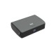 Bix PB106 10000mAh PD20W Type-C USB-A SCP 22.5W Çift Çıkışlı LED Göstergeli Cep Boy Mini Powerbank Gri