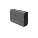 Bix PB106 10000mAh PD20W Type-C USB-A SCP 22.5W Çift Çıkışlı LED Göstergeli Cep Boy Mini Powerbank Gri