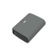 Bix PB106 10000mAh PD20W Type-C USB-A SCP 22.5W Çift Çıkışlı LED Göstergeli Cep Boy Mini Powerbank Gri