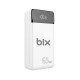 Bix PB301-65W 30000mAh Üç Çıkışlı 65W QC 3.0 Powerbank Beyaz