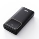 Bix PB303 30000MAH 60W 2*usb ve Type-C Pd Çıkışlı Hızlı Şarj Destekli LED Göstergeli Powerbank Siyah