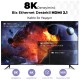 Bix Premium 8K@60Hz 4K@120Hz eARC Yüksek Hızlı HDMI 2.1 Kablo 5 Metre