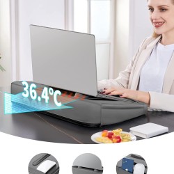 Bix Saiji GX1 Taşınabilir Laptop Notebook Minderi Gri Bix Saiji GX1 Taşınabilir Laptop Notebook Minderi Gri