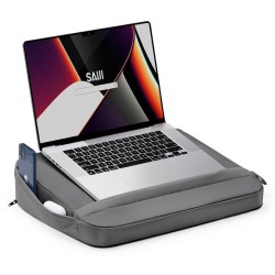 Bix Saiji GX1L Taşınabilir Laptop Notebook Minderi Gri