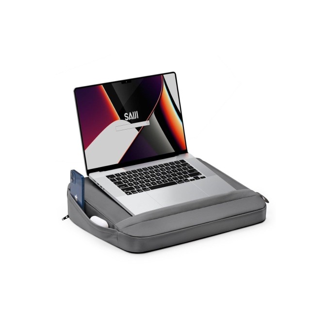 Bix Saiji GX1L Taşınabilir Laptop Notebook Minderi Gri