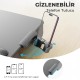 Bix Saiji GX3 Taşınabilir Laptop Standı 17 İnç Laptop Telefon Uyumlu Katlanabilir Hafif Ergonomik Tasarım Gri