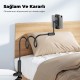 Bix Saiji IVY 4 Tablet Tutucu Yatak ve Masa İçin 360° Dönebilir Ayarlanabilir Tablet Standı