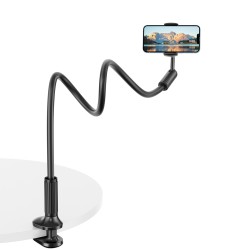 Bix Saiji IVY 4 Telefon Tutucu Yatak ve Masa İçin 360° Dönebilir Ayarlanabilir Telefon Standı