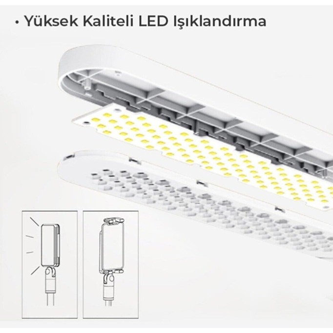 Bix Saiji Sunflower III LED Aydınlatmalı Esnek Telefon Tutucu 100 cm