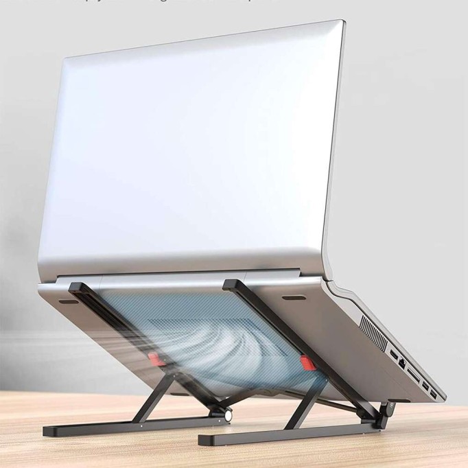 Bix Saiji X2 Taşıma Çantalı Alüminyum Notebook Laptop Standı