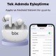 Bix Soundcraft X1 Bluetooth 5.2 Enc, Anc ve Şeffaf Modlu TWS Kablosuz Kulaklık