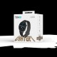 Bix SW02AI 1.43 inç AMOLED Ekran ChatGPT Destekli Bluetooth Telefon Görüşme Tansiyon Nabız Ölçer iOS Android Uyumlu Akıllı Saat Gri Siyah