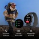 Bix SW02AI 1.43 inç AMOLED Ekran ChatGPT Destekli Bluetooth Telefon Görüşme Tansiyon Nabız Ölçer iOS Android Uyumlu Akıllı Saat Gri Turuncu