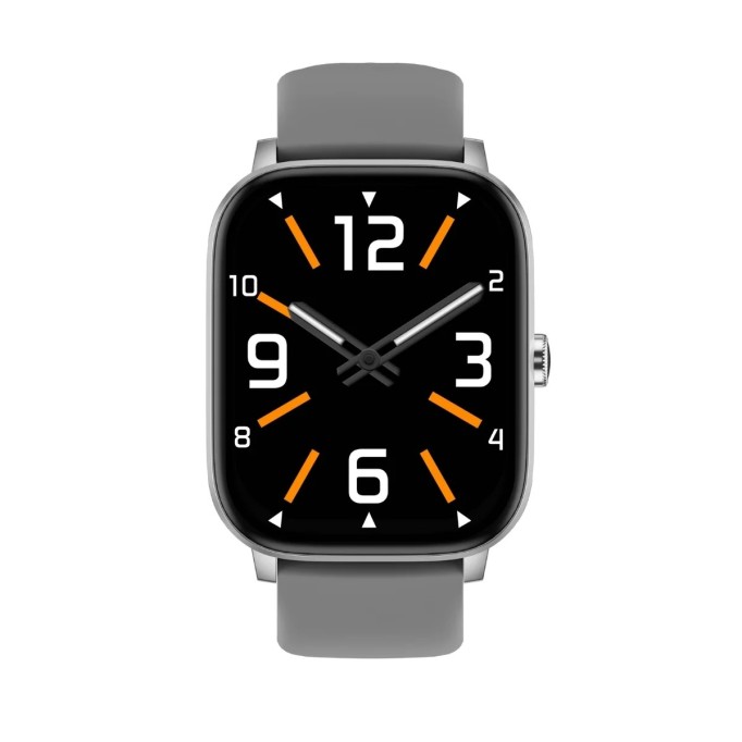 Bix SW03 2.01 inç TFT Geniş Ekran Bluetooth Telefon Görüşme IP67 Suya Dayanıklı Spor ve Sağlık Takip Özellikli iOS Android Uyumlu Akıllı Saat Gri