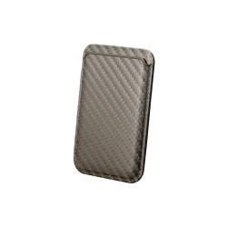 Bix TMW1 iPhone MagSafe Deri Kartlık Manyetik Telefon Cüzdanı Karbon Grisi Bix TMW1 iPhone MagSafe Deri Kartlık Manyetik Telefon Cüzdanı Karbon Grisi
