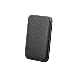 Bix TMW1 iPhone MagSafe Deri Kartlık Manyetik Telefon Cüzdanı Karbon Siyahı Bix TMW1 iPhone MagSafe Deri Kartlık Manyetik Telefon Cüzdanı Karbon Siyahı