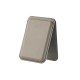 Bix TMW4 iPhone MagSafe Uyumlu Deri Cüzdan Manyetik Kartlık Standlı Katlanabilir Desert Gold