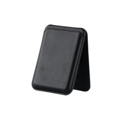 Bix TMW4 iPhone MagSafe Uyumlu Deri Cüzdan Manyetik Kartlık Standlı Katlanabilir Siyah Siyah Bix TMW4 iPhone MagSafe Uyumlu Deri Cüzdan Manyetik Kartlık Standlı Katlanabilir Siyah