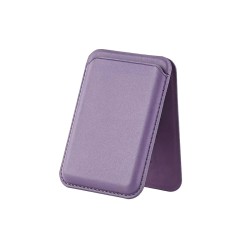 Bix TMW4 iPhone MagSafe Uyumlu Deri Cüzdan Manyetik Kartlık Standlı Katlanabilir Taro Moru Bix TMW4 iPhone MagSafe Uyumlu Deri Cüzdan Manyetik Kartlık Standlı Katlanabilir Taro Moru
