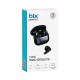 Bix TW5 Soundcraft Bluetooth 5.3 Çift Mikrofonlu TWS Kablosuz Kulak içi Kulaklık Siyah
