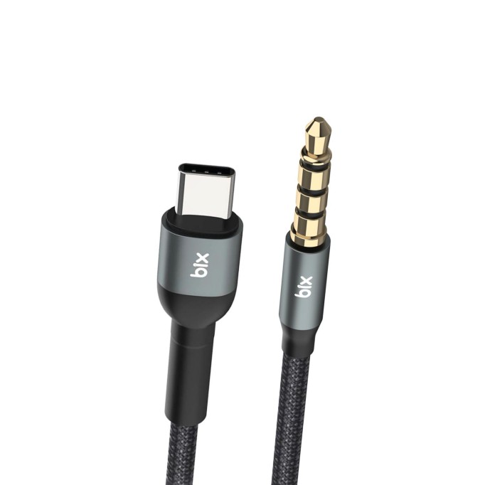 Bix Type-C 3.5mm Aux Hi-Fi Ses Kablosu 1.5 Metre