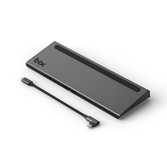 Bix Type-C HDMI VGA DP Ethernet Kart Okuyucu USB Dönüştürücü