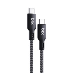 Bix Type-C to Type-C 240W 480Mbps USB-IF Sertifikalı Hi-Speed Örgülü Şarj ve Data Kablosu 1.8 Metre Bix Type-C to Type-C 240W 480Mbps USB-IF Sertifikalı Hi-Speed Örgülü Şarj ve Data Kablosu 1.8 Metre