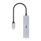 Bix Type-C USB 3.0 Gigabit Ethernet 3 Portlu Çoklayıcı Hub
