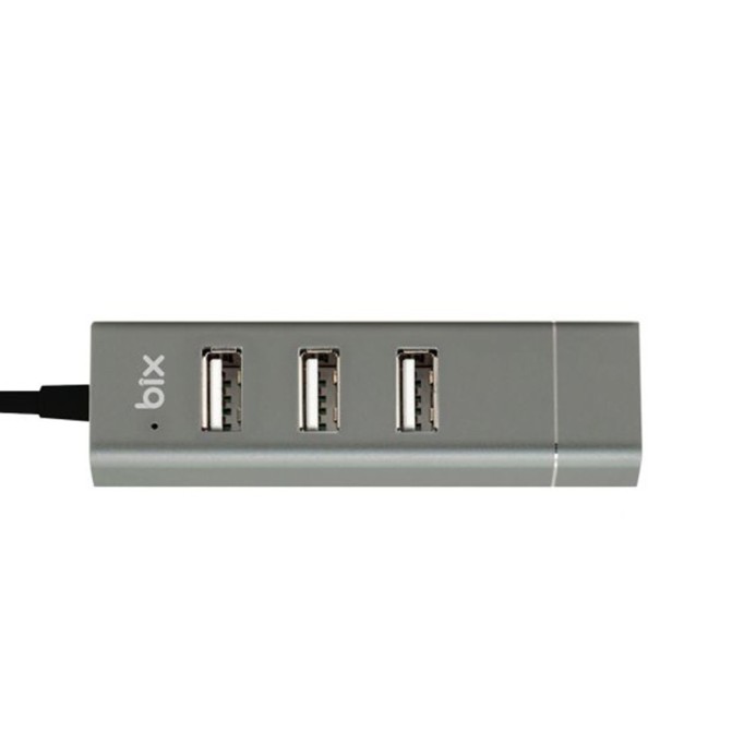 Bix Type-C USB Ethernet 3 Portlu Çoklayıcı Hub