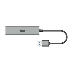 Bix USB 3.0 Gigabit Ethernet 3 Portlu Çoklayıcı Hub Bix USB 3.0 Gigabit Ethernet 3 Portlu Çoklayıcı Hub