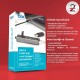 Bix USB Ethernet Dönüştürücü 3 Portlu USB Hub