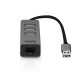 Bix USB Ethernet Dönüştürücü 3 Portlu USB Hub
