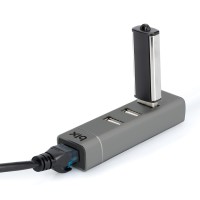 Bix USB Ethernet Dönüştürücü 3 Portlu USB Hub