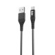 Bix USB Type-C Ultra Güçlendirilmiş Şarj Kablosu Beyaz
