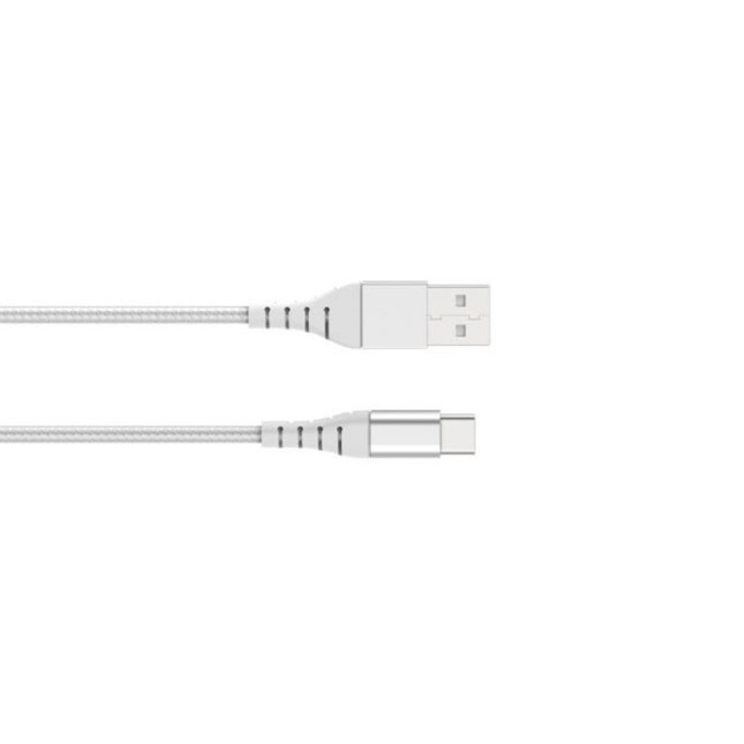 Bix USB Type-C Ultra Güçlendirilmiş Şarj Kablosu Siyah