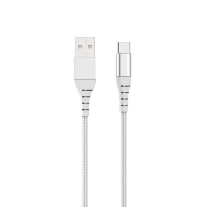 Bix USB Type-C Ultra Güçlendirilmiş Şarj Kablosu Siyah