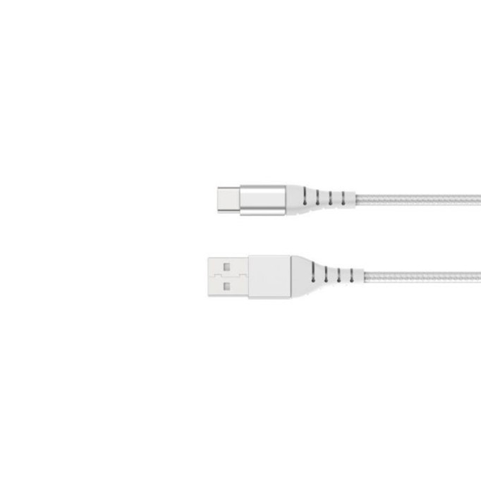 Bix USB Type-C Ultra Güçlendirilmiş Şarj Kablosu Siyah