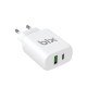 Bix ZH-2U41T Çift Portlu 25W PD Hızlı Şarj Adaptörü satın al