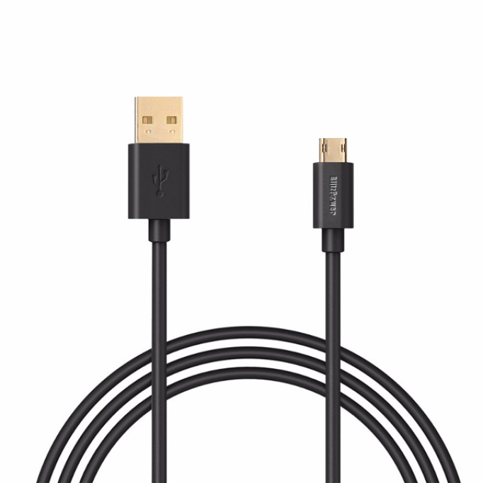 BlitzPower Android İçin Micro USB Şarj Kablosu Siyah