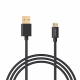 BlitzPower Android İçin Micro USB Şarj Kablosu Siyah satın al